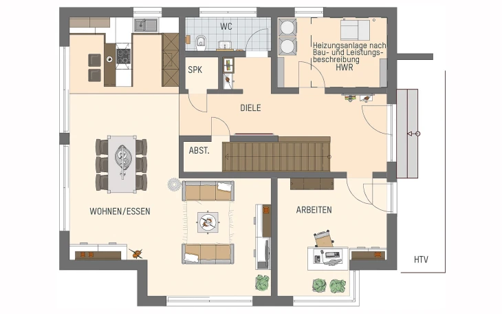 FingerHaus - Musterhaus NEO MH Günzburg Erdgeschoss