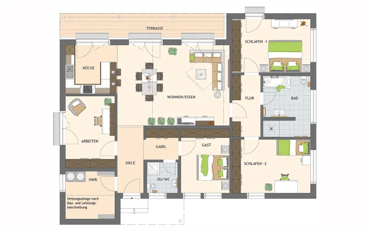 FingerHaus - Musterhaus NIVO 140 W Erdgeschoss