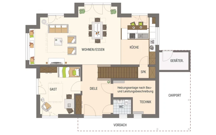 FingerHaus - Musterhaus SENTO 503 MH Bad Vilbel Erdgeschoss