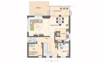Grundriss Familienhaus VIO 200 S130 WG von FingerHaus