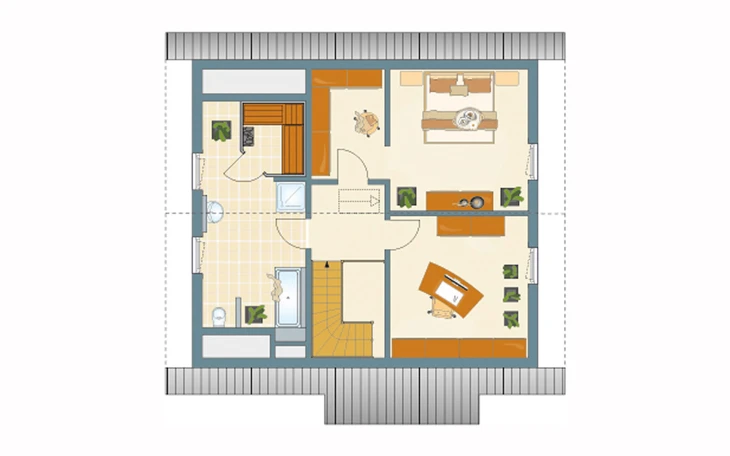 FingerHaus - Musterhaus VIO 302 Dachgeschoss