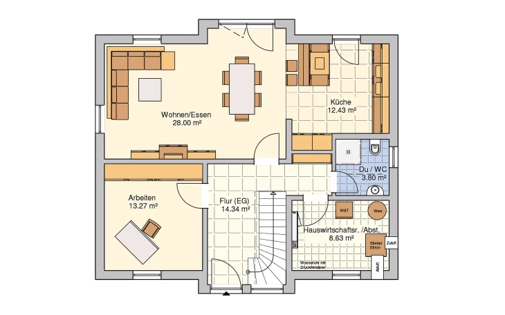 Fingerhut Haus - Musterhaus München Erdgeschoss