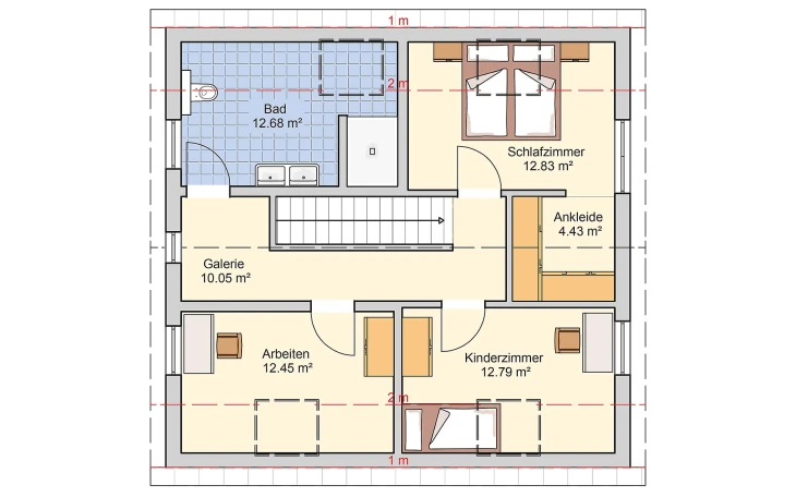 Fingerhut Haus - Musterhaus Filino Dachgeschoss