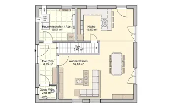Grundriss Familienhaus Filino von Fingerhut Haus