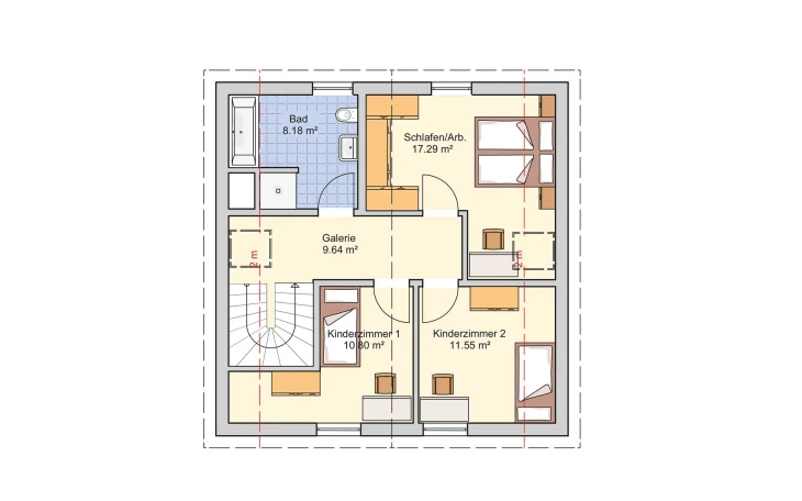 Fingerhut Haus - Musterhaus Pico 10 Dachgeschoss