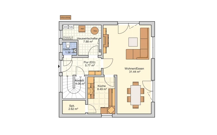 Fingerhut Haus - Musterhaus Pico 10 Erdgeschoss