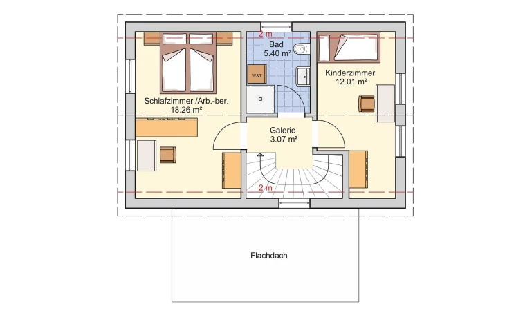 Fingerhut Haus - Musterhaus Pico 2 Dachgeschoss