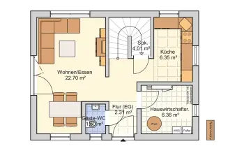 Grundriss Tiny House Pico 3 V1 von Fingerhut Haus