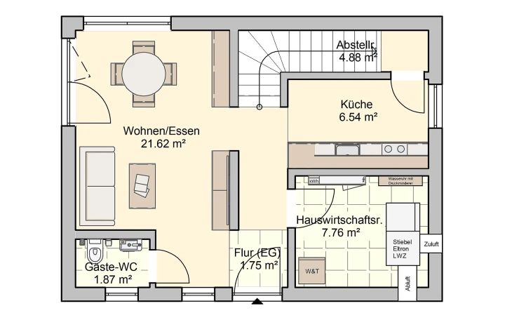 Fingerhut Haus - Musterhaus Pico 5 Erdgeschoss