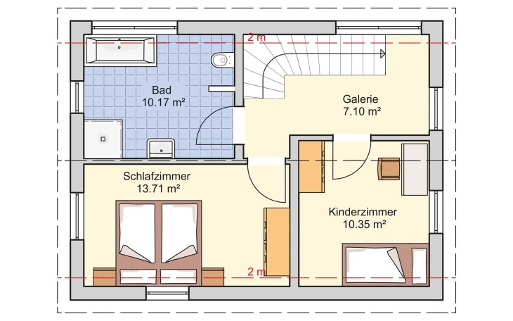 Fingerhut Haus - Musterhaus Pico 5 Dachgeschoss