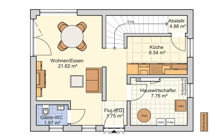 Fingerhut Haus - Musterhaus Pico 5 Erdgeschoss