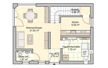 Grundriss Tiny House Pico 5 von Fingerhut Haus