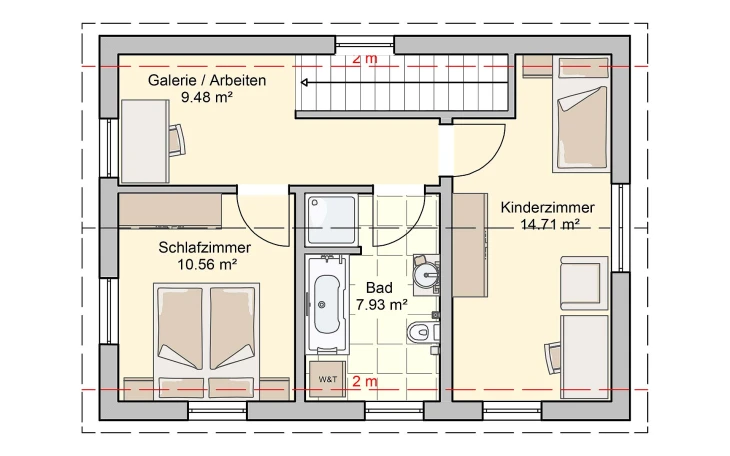 Fingerhut Haus - Musterhaus Pico 6 Dachgeschoss
