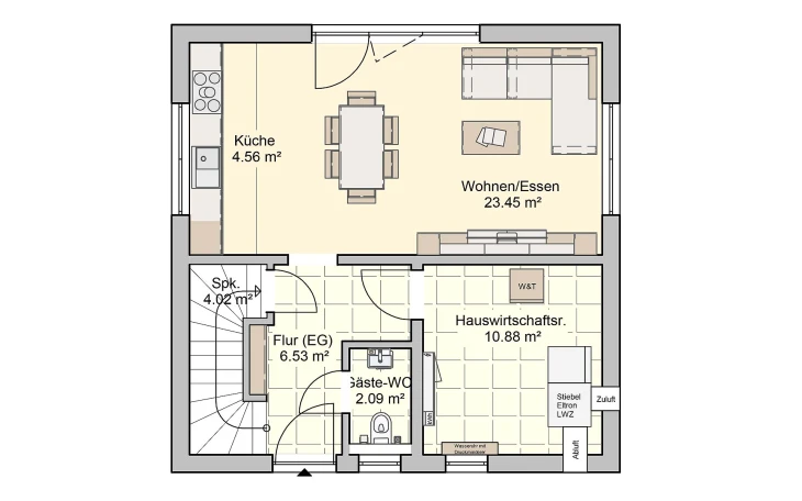 Fingerhut Haus - Musterhaus Pico 7 Erdgeschoss