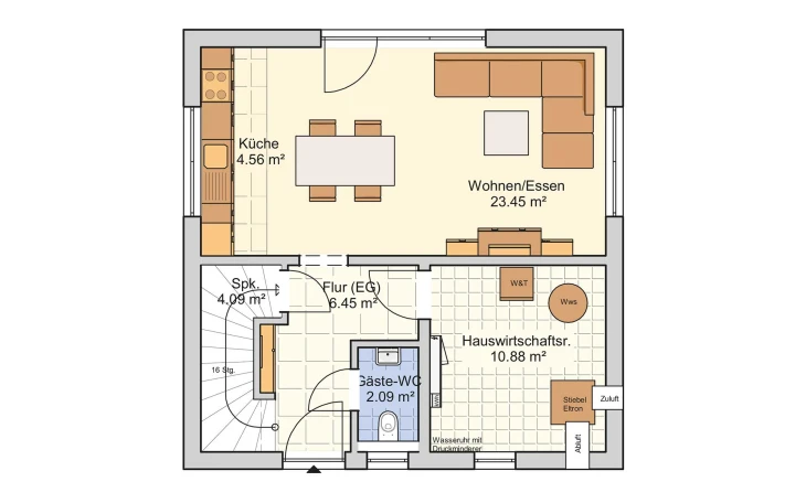 Fingerhut Haus - Musterhaus Pico 7 Erdgeschoss