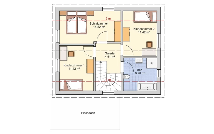 Fingerhut Haus - Musterhaus Pico 8 Dachgeschoss