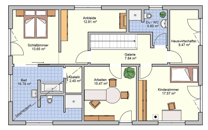 Fingerhut Haus - Musterhaus Arbaro Dachgeschoss