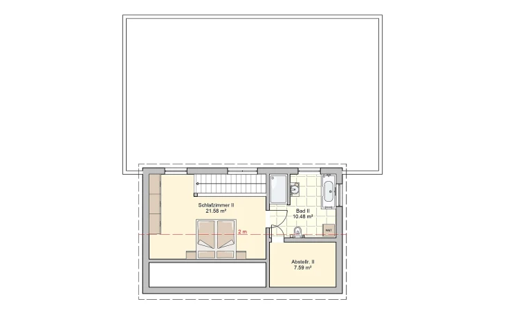 Fingerhut Haus - Musterhaus Junto 168 Obergeschoss