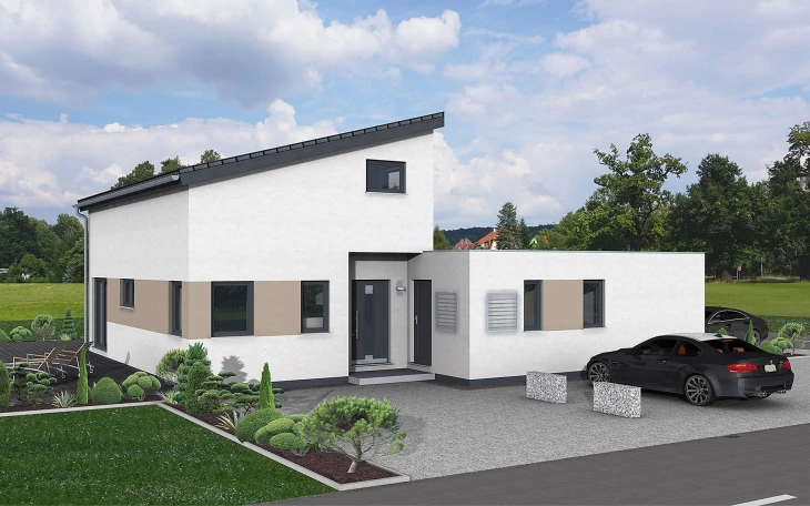 Designerhaus Junto 168 von Fingerhut Haus