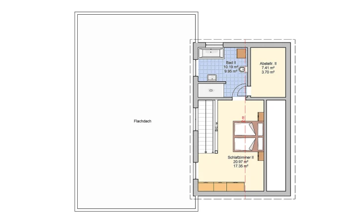 Fingerhut Haus - Musterhaus Junto 168 Dachgeschoss