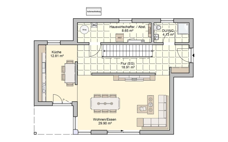 Fingerhut Haus - Musterhaus Signifa Erdgeschoss