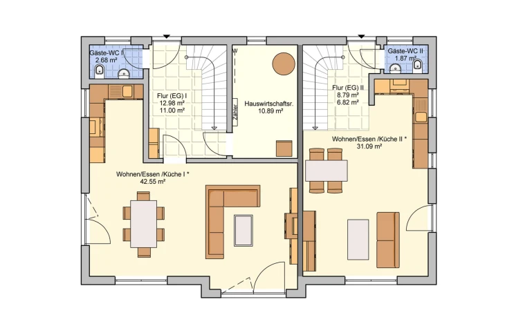 Fingerhut Haus - Musterhaus Junto 211 Erdgeschoss