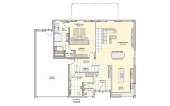Grundriss Stadtvilla / Villa Klino von Fingerhut Haus