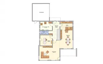 Grundriss Zeltdach Matene von Fingerhut Haus