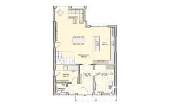 Grundriss Stadtvilla / Villa Plata von Fingerhut Haus