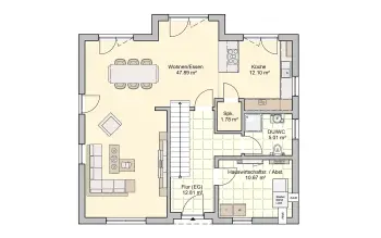 Grundriss Familienhaus Locca von Fingerhut Haus
