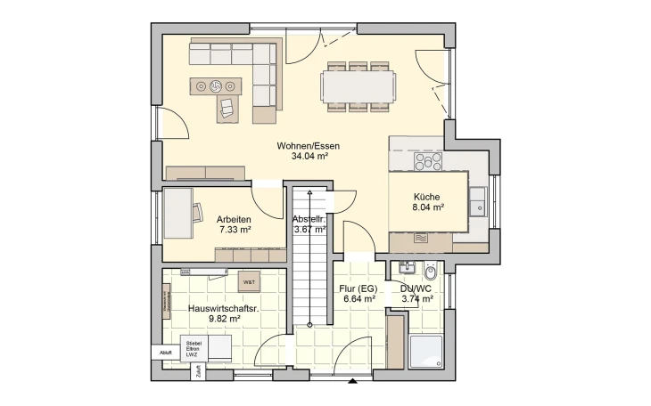Fingerhut Haus - Musterhaus Seko Erdgeschoss