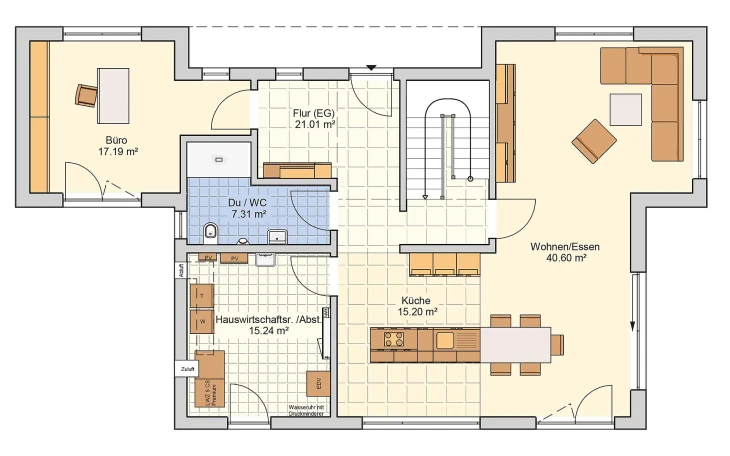 Fingerhut Haus - Musterhaus Vilago (Musterhaus Neunkhausen) Erdgeschoss