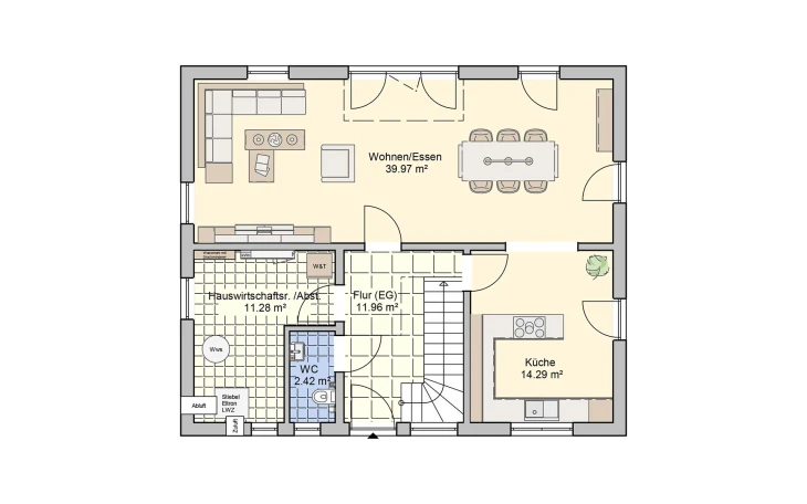 Fingerhut Haus - Musterhaus Wien Erdgeschoss