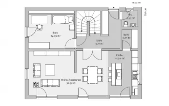 Grundriss Landhaus Klassisch 142 von FischerHaus