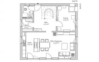 Grundriss Familienhaus Klassisch 131 von FischerHaus