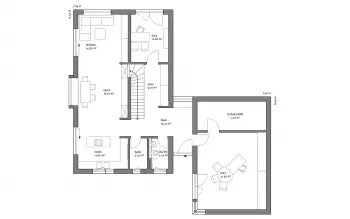 Grundriss Familienhaus LaRocca (MH Heßdorf) von FischerHaus