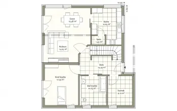 Grundriss Familienhaus Klassisch 187 von FischerHaus