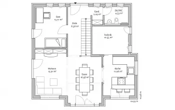 Grundriss Familienhaus Klassisch 148 von FischerHaus