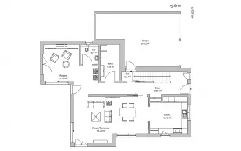Grundriss Familienhaus Modern 178 von FischerHaus