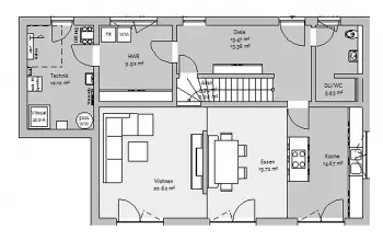 Grundriss Landhaus Modern 179 von FischerHaus