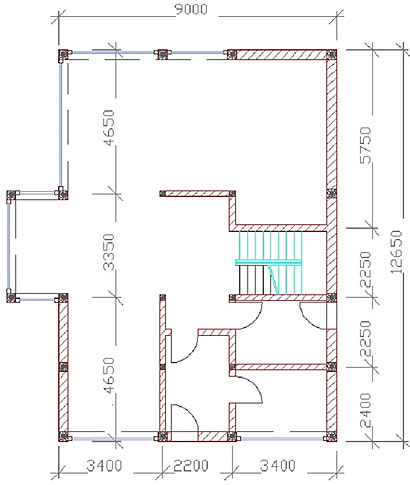 Erdgeschoss Frei-Raum-Haus 12x9-F von Frei-Raum-Haus - Dipl.-Ing. Schminder