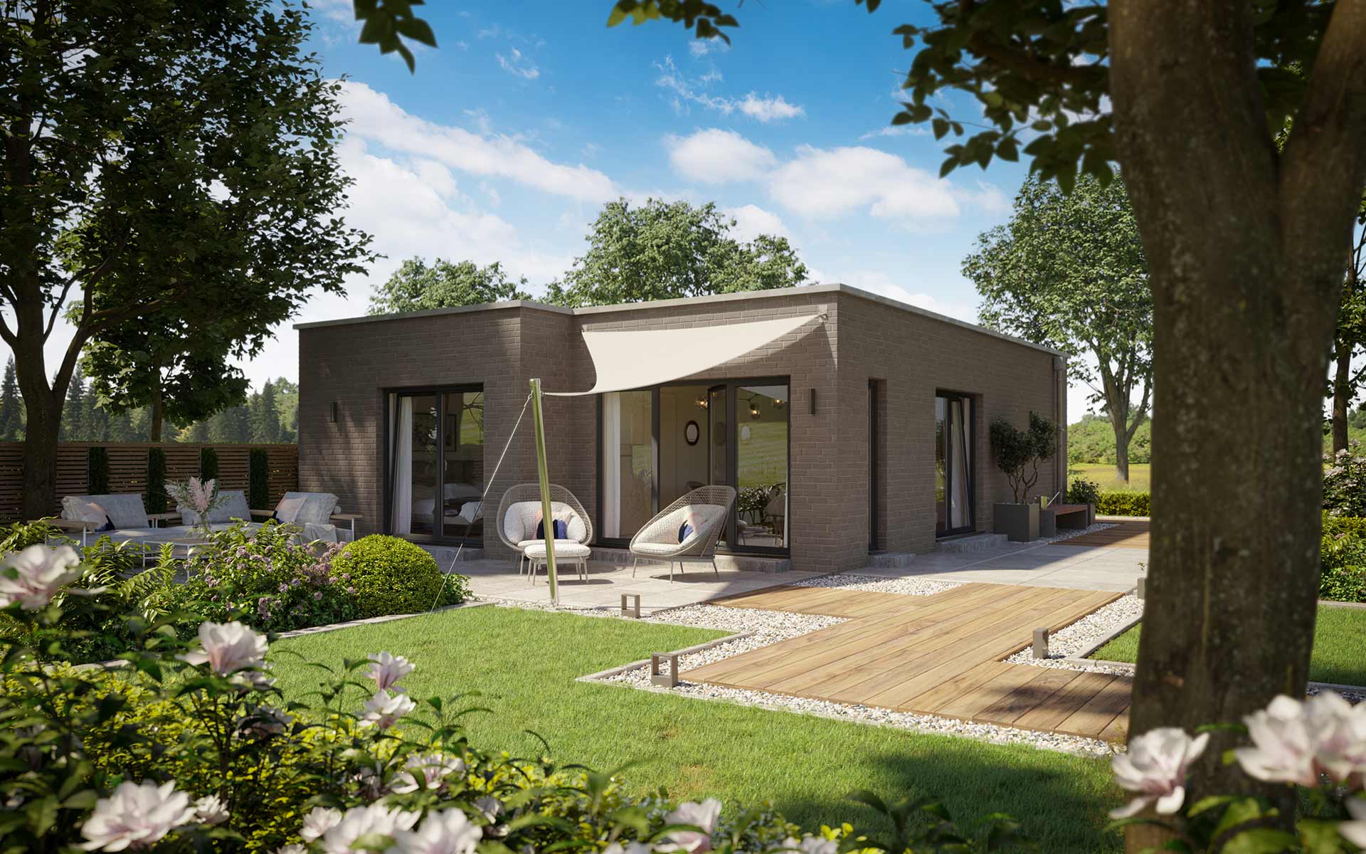 Musterhaus Fertighaus Garda von Gussek Haus Franz Gussek GmbH & Co. KG