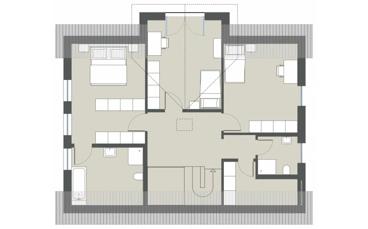 Gussek Haus - Musterhaus Kiefernallee Dachgeschoss