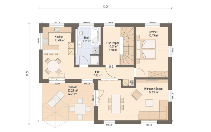 Haas Haus - Musterhaus Haas WOB 3 A Dachgeschoss