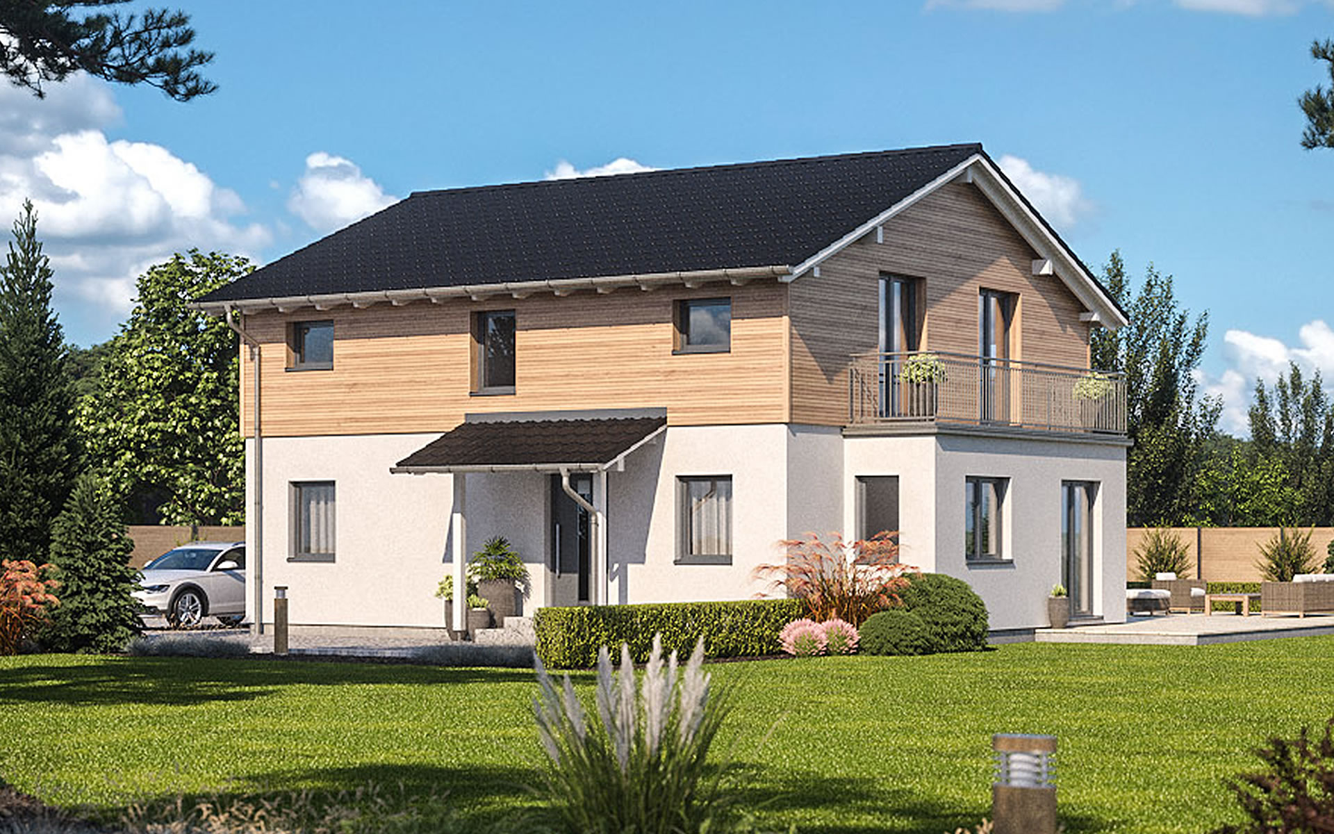 Musterhaus Fertighaus Haas Z 159 A von Haas Fertigbau GmbH