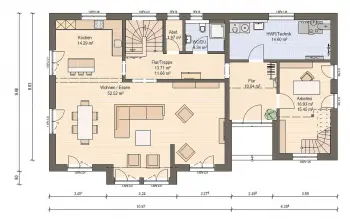 Grundriss Familienhaus Haas MH Köln 171 von Haas Haus