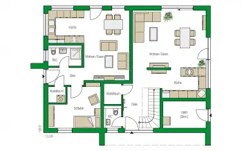 Grundriss Familienhaus Amsterdam von HELMA