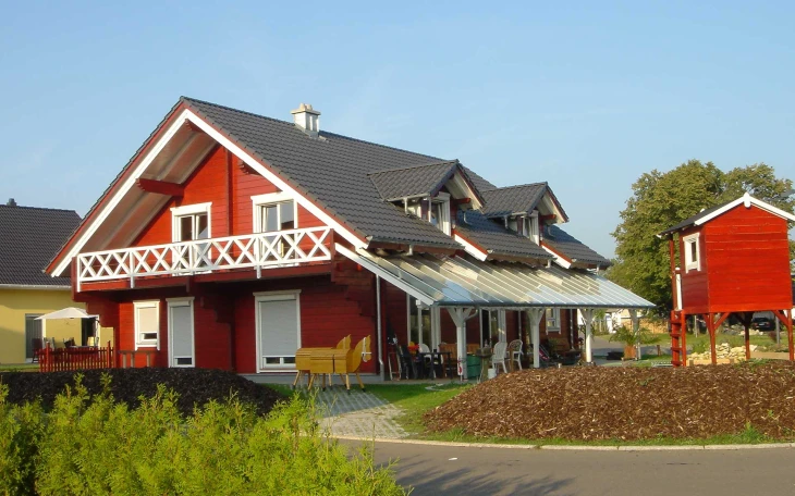 Holzhaus Rosskopf - Musterhaus Heike 204