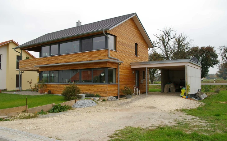 Landhaus Ohmden 147 von Holzhaus Rosskopf