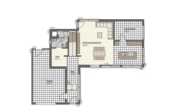 Grundriss Designerhaus Märzwiesen von Keitel Haus